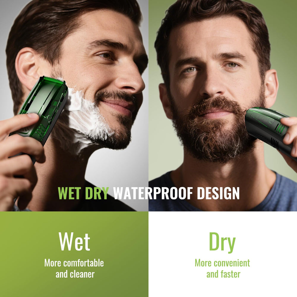 TXXTOL beard trimmer IPX7 waterproof for safe cleaning and use