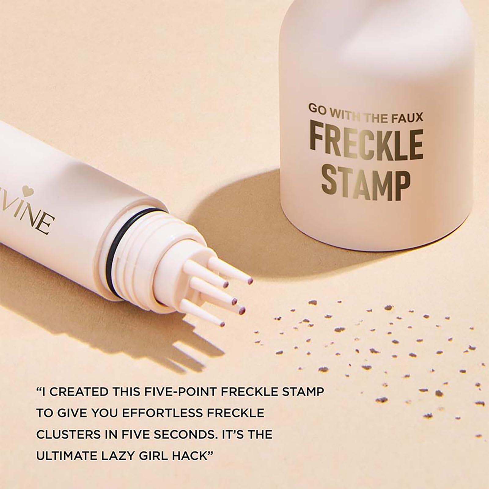 TYAYW Beginner-friendly usage guide demonstrates effortless freckle placement.