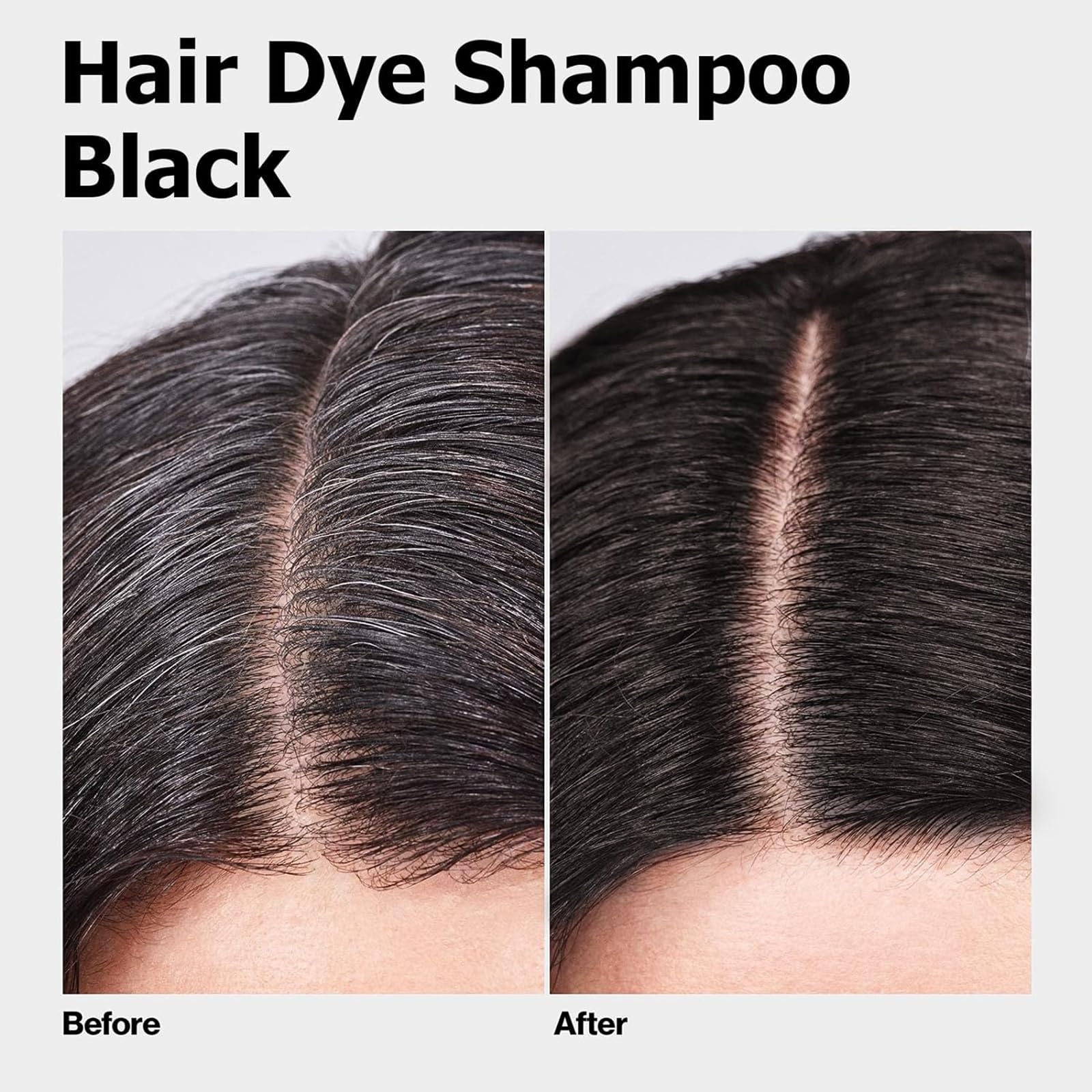 TYAYW hair color application on dry hair with gloves for mess-free use.