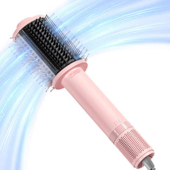TYMO 3.0 with oval barrel demonstrates smooth roots and even drying for a polished look.