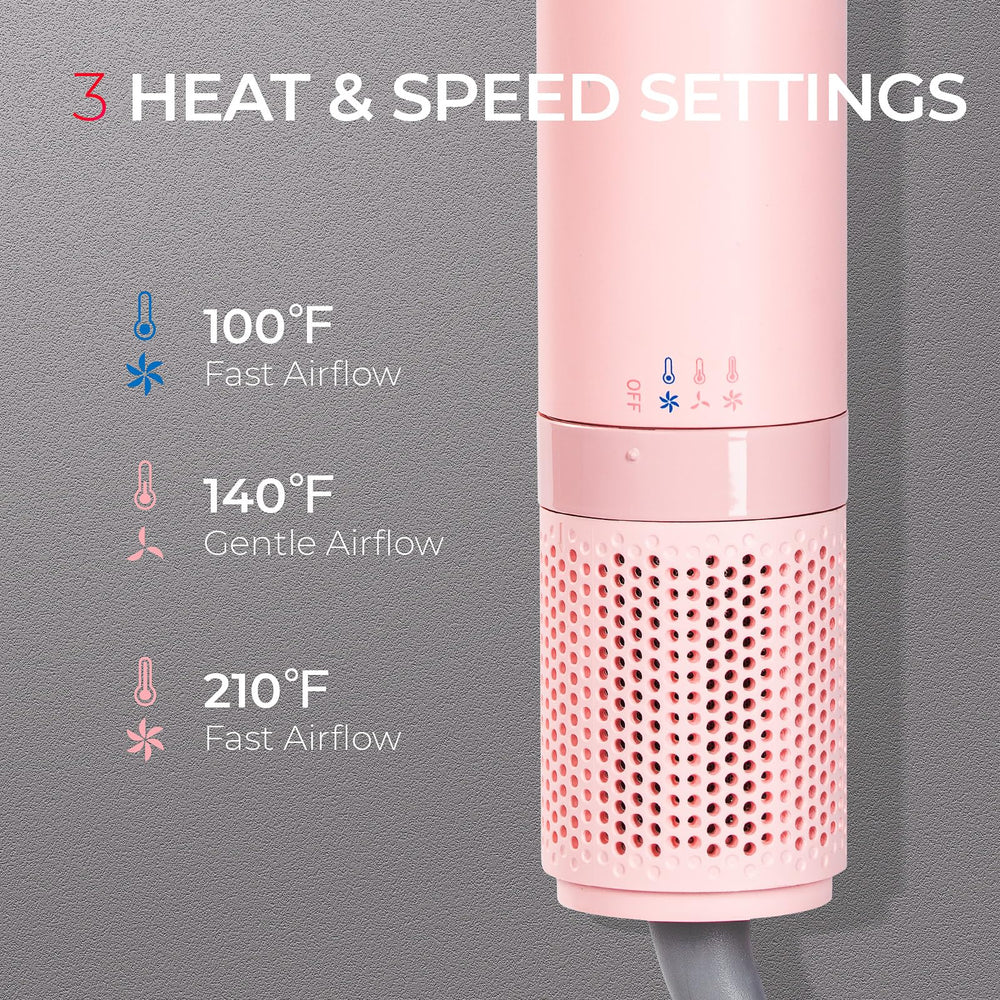 TYMO 3.0 pink-finish photo highlights stylish design and versatile styling options.