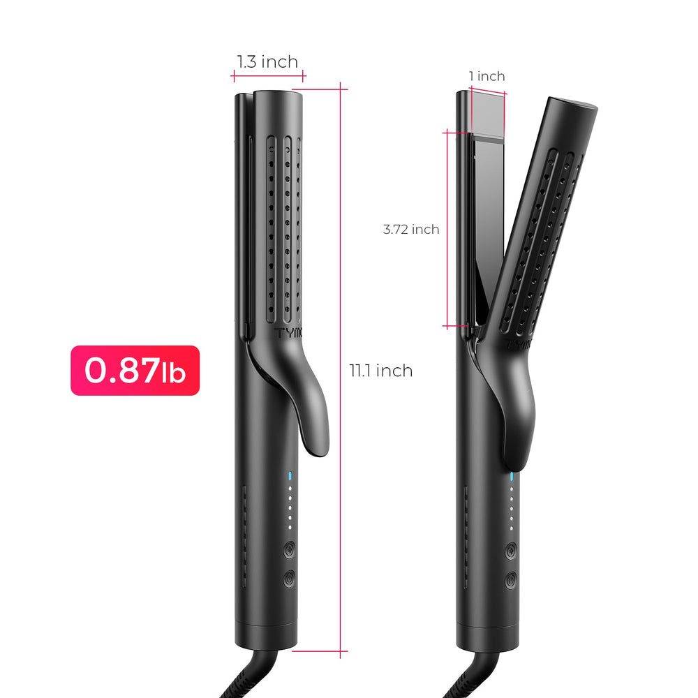 TYMO Airflow 2.0 auto-off safety feature to prevent accidents.