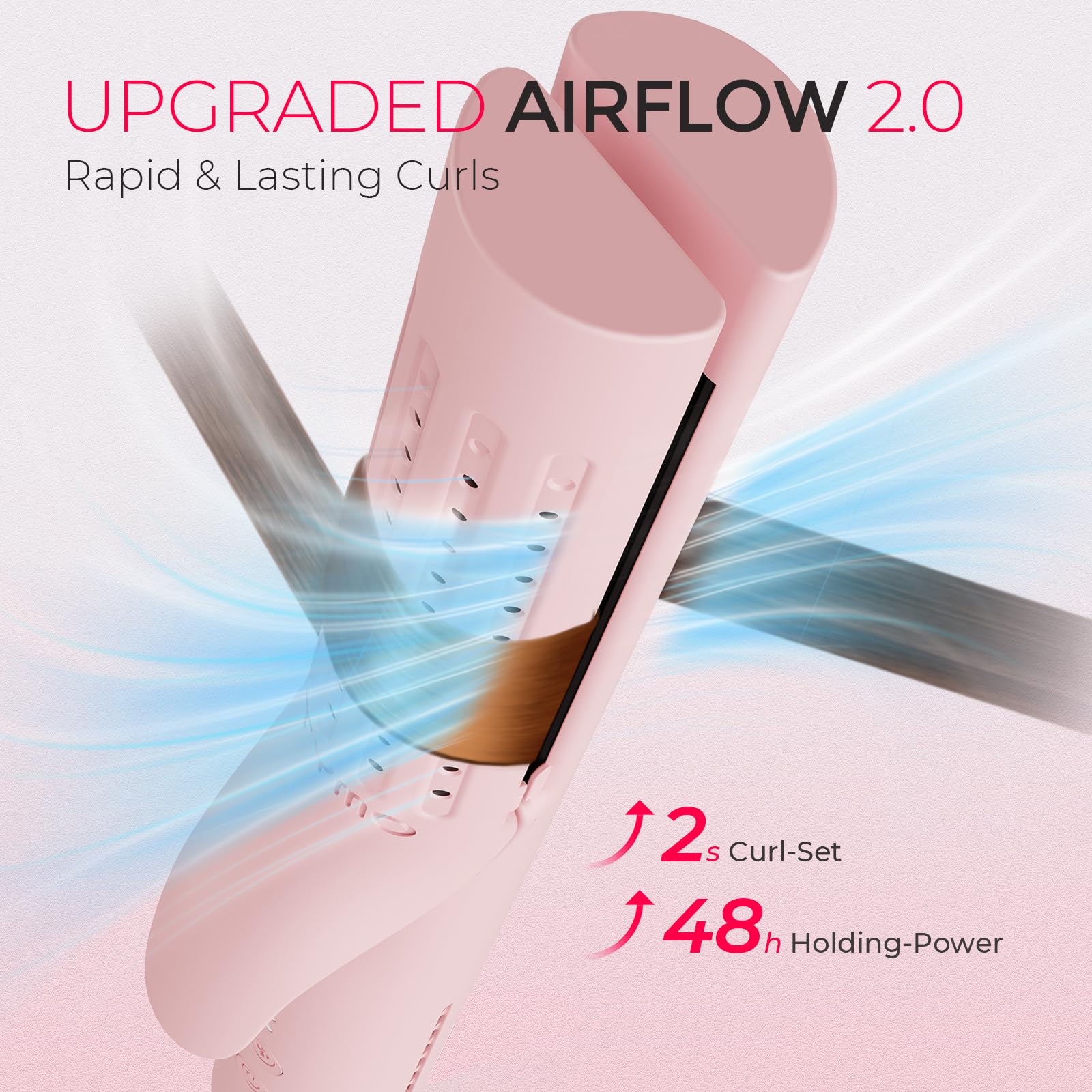 TYMO Airflow 2.0: sistema de aire 360 para fijar estilo de modo rápido.