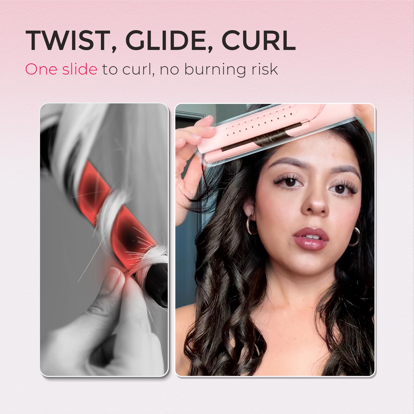 TYMO Airflow 2.0 dual voltage for travel-ready styling worldwide.