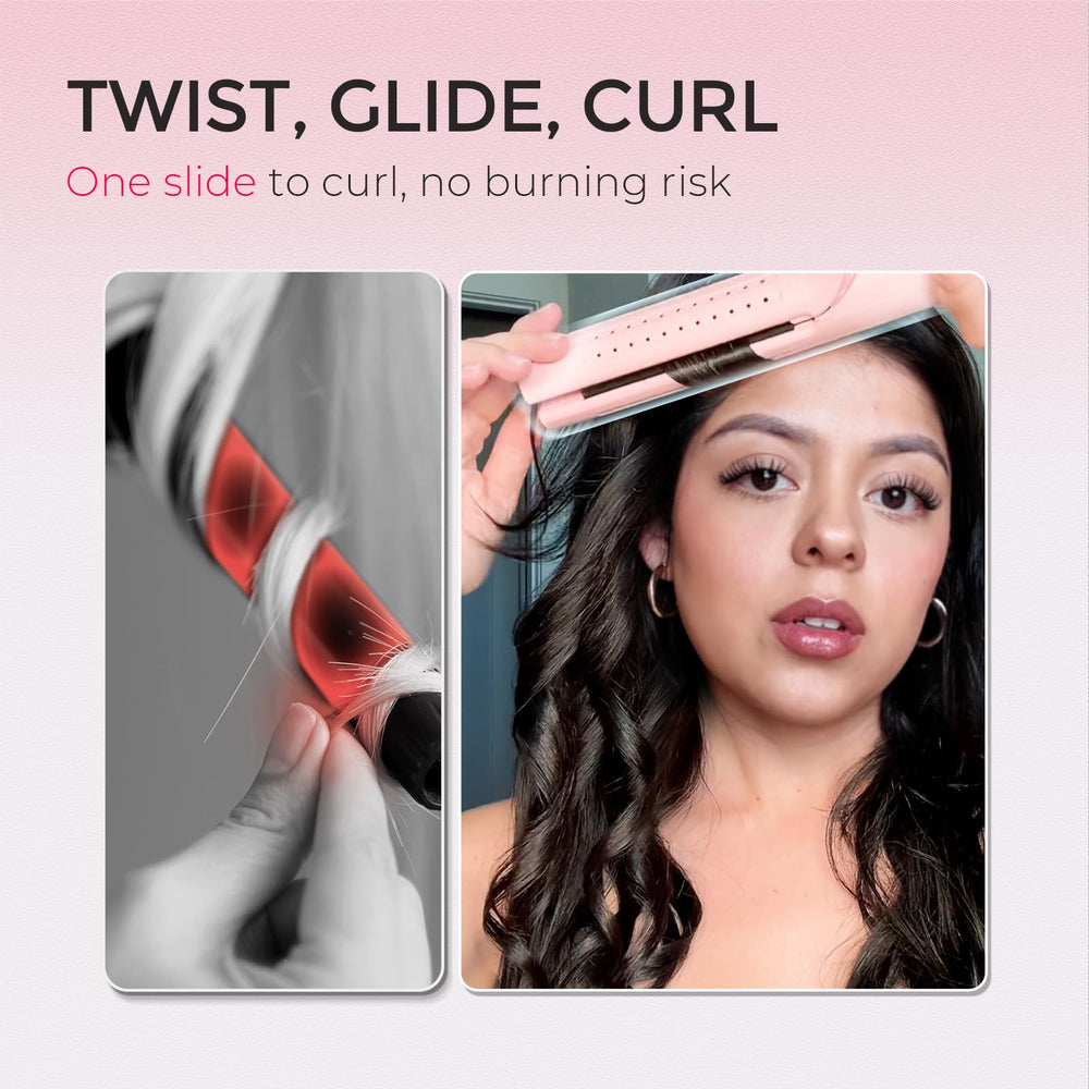 TYMO Airflow 2.0 dual voltage for travel-ready styling worldwide.
