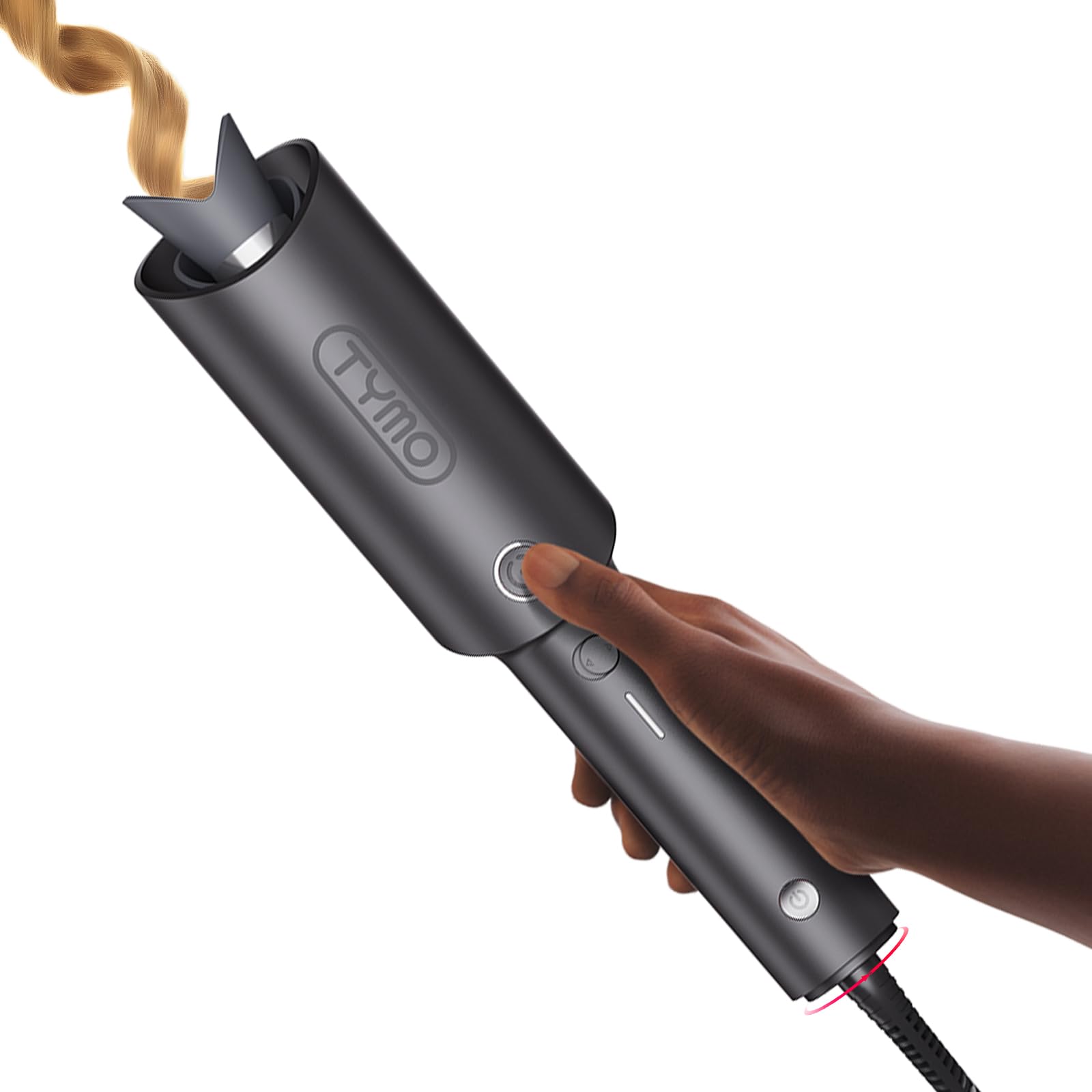 TYMO CURLPRO beach waves demo shows quick, effortless styling for busy mornings.