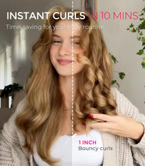 TYMO CURLPRO-ionic-coating-closeup shows a silky glide and frizz control.