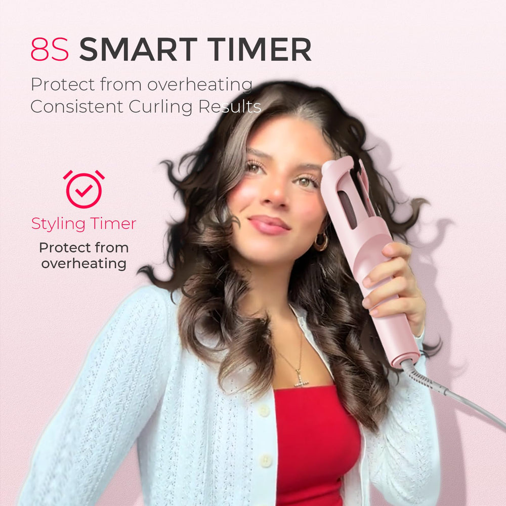 TYMO CURLPRO lightweight dual-voltage design ideal for travel