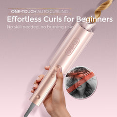 TYMO CurlPro Plus anti-scald design keeps hands safe during styling