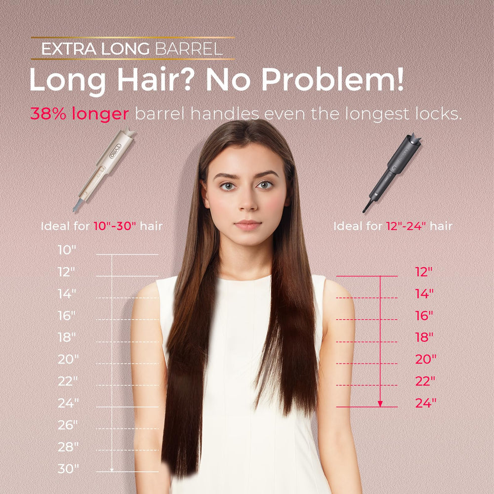 TYMO CurlPro Plus anti-scald design keeps you safe during styling.