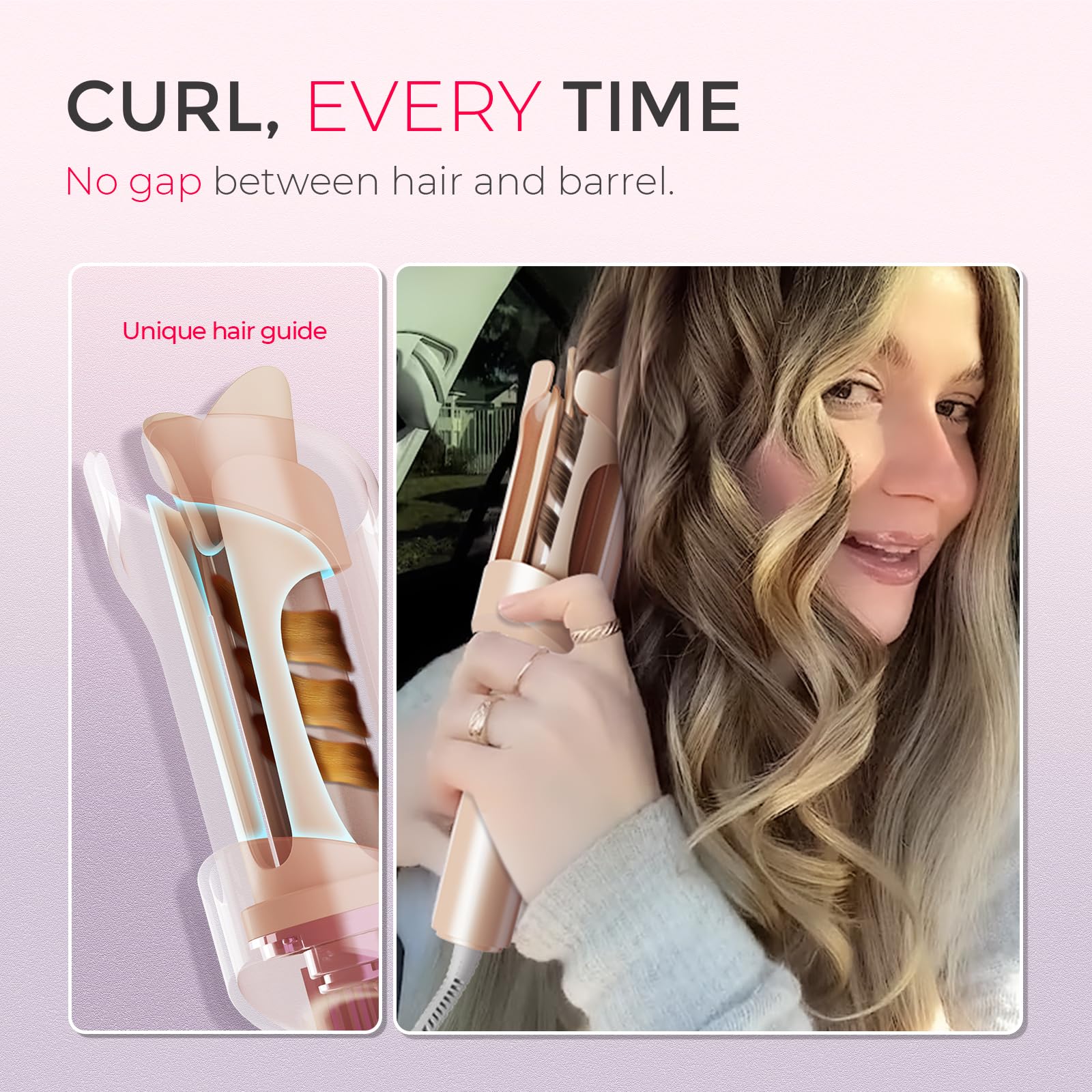 TYMO CURLPRO-travel-dual-voltage supports styling on land or abroad.