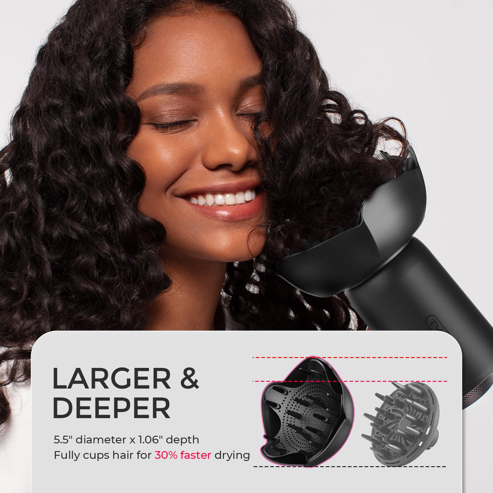 TYMO 1600W salon power delivers quick drying for polished results