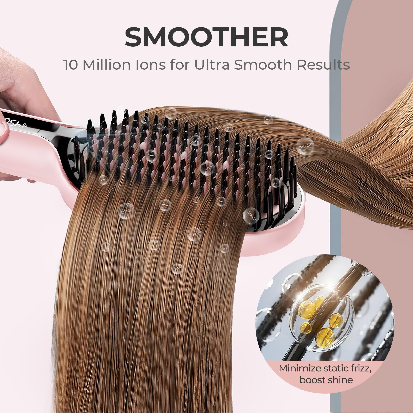 TYMO dual-voltage travel-ready tool for consistent styling anywhere.