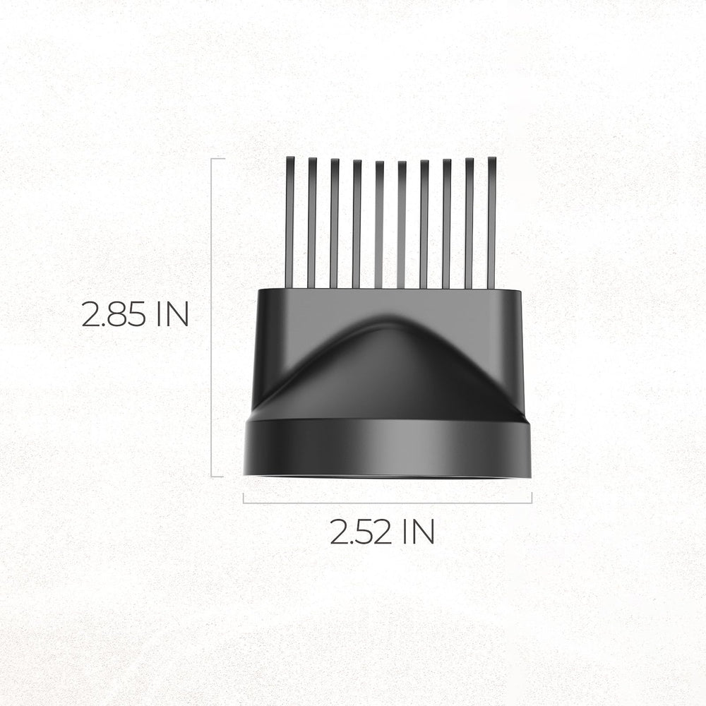 TYMO accessory supports quick detangling and even heat for faster routines