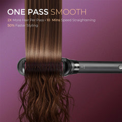 TYMO FlipPro 200M ions feature for frizz reduction and smoother hair