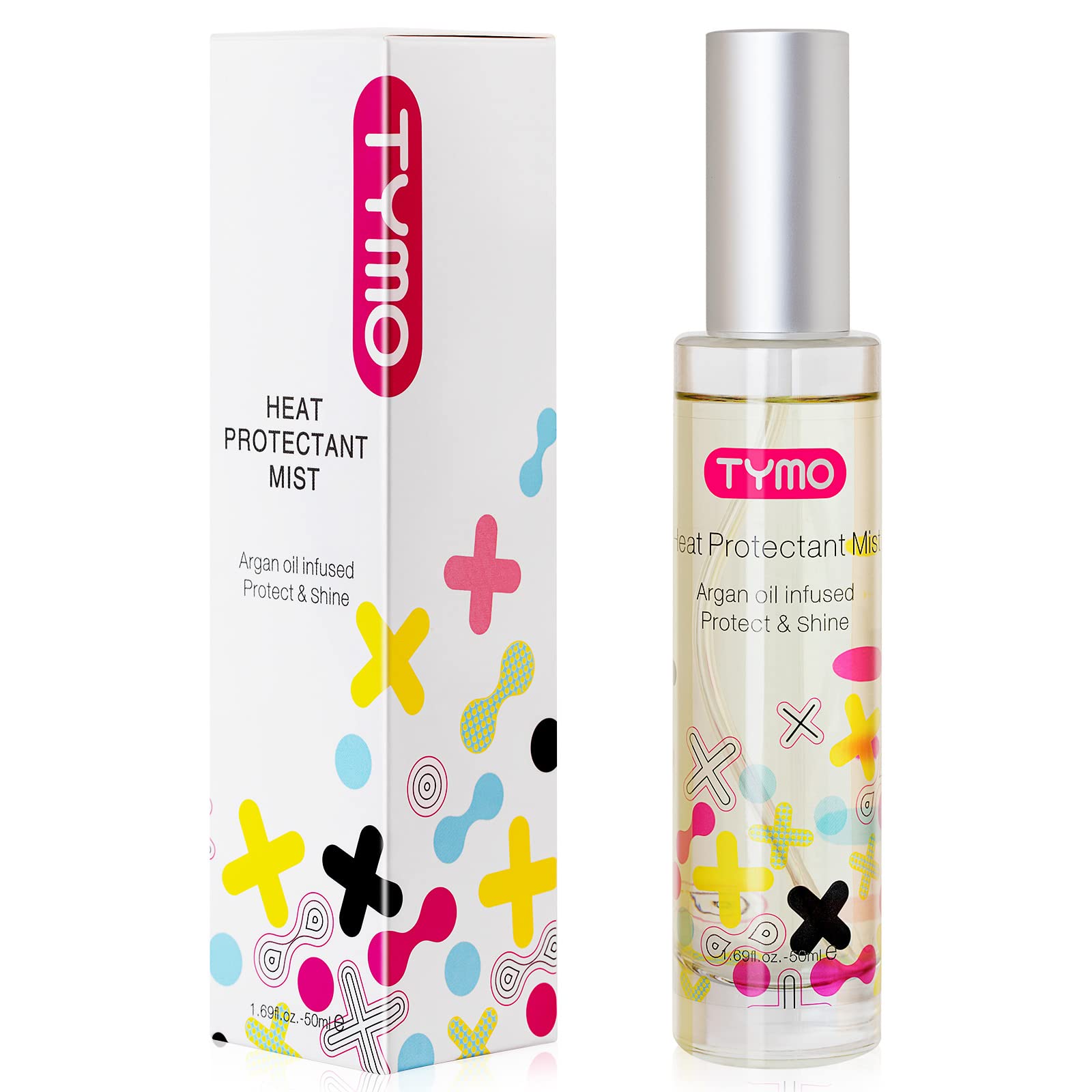 TYMO frizz control leaves smooth hair after use