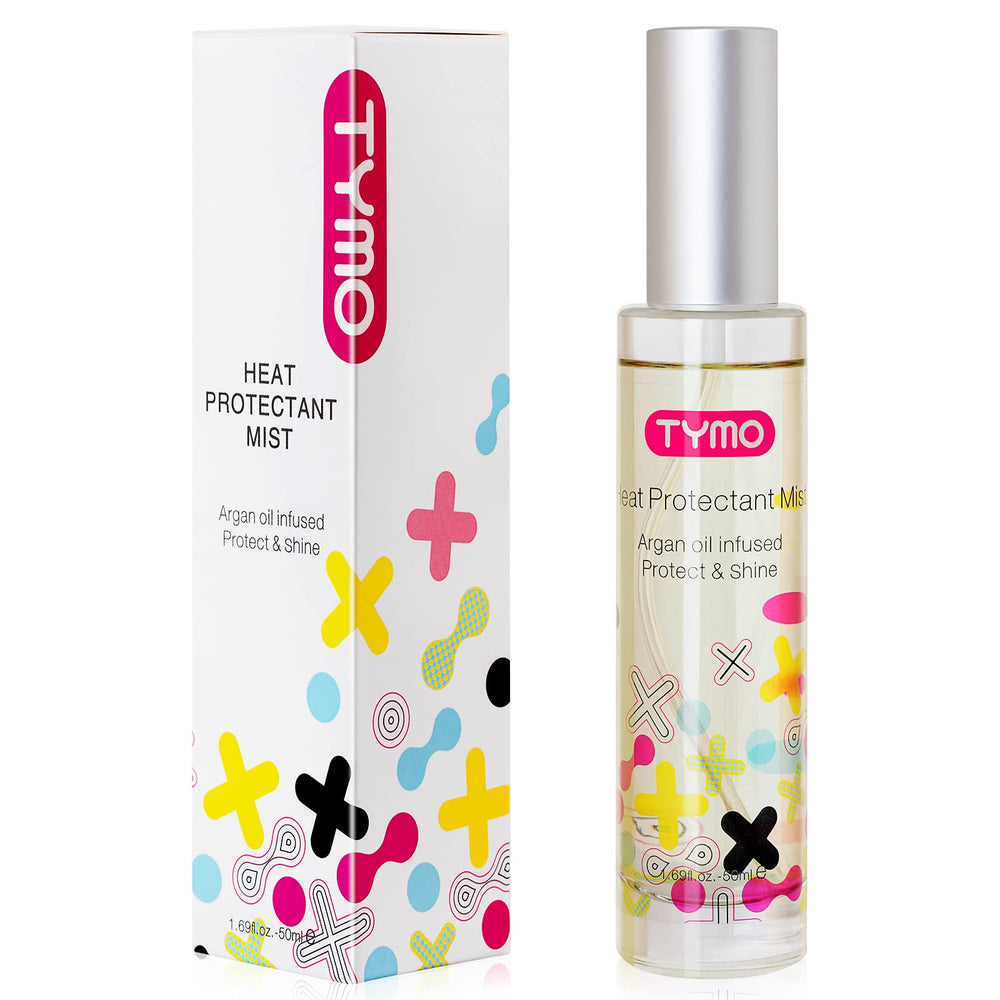 TYMO frizz control leaves smooth hair after use