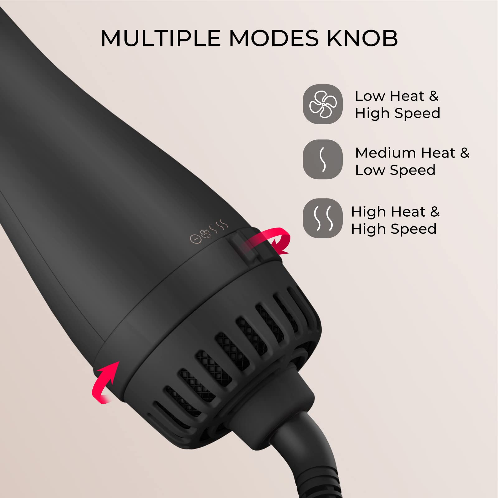 TYMO nylon pins massaging scalp while preventing scalding