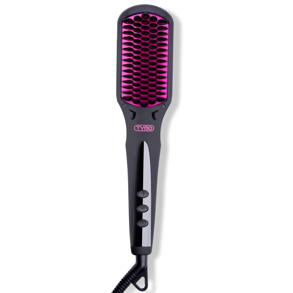 TYMO Ionic Hair Straightener Brush top view for frizz control.