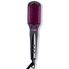 TYMO Ionic Hair Straightener Brush top view for frizz control.