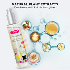 TYMO leave-in conditioner mist signals daily care and easy detangling