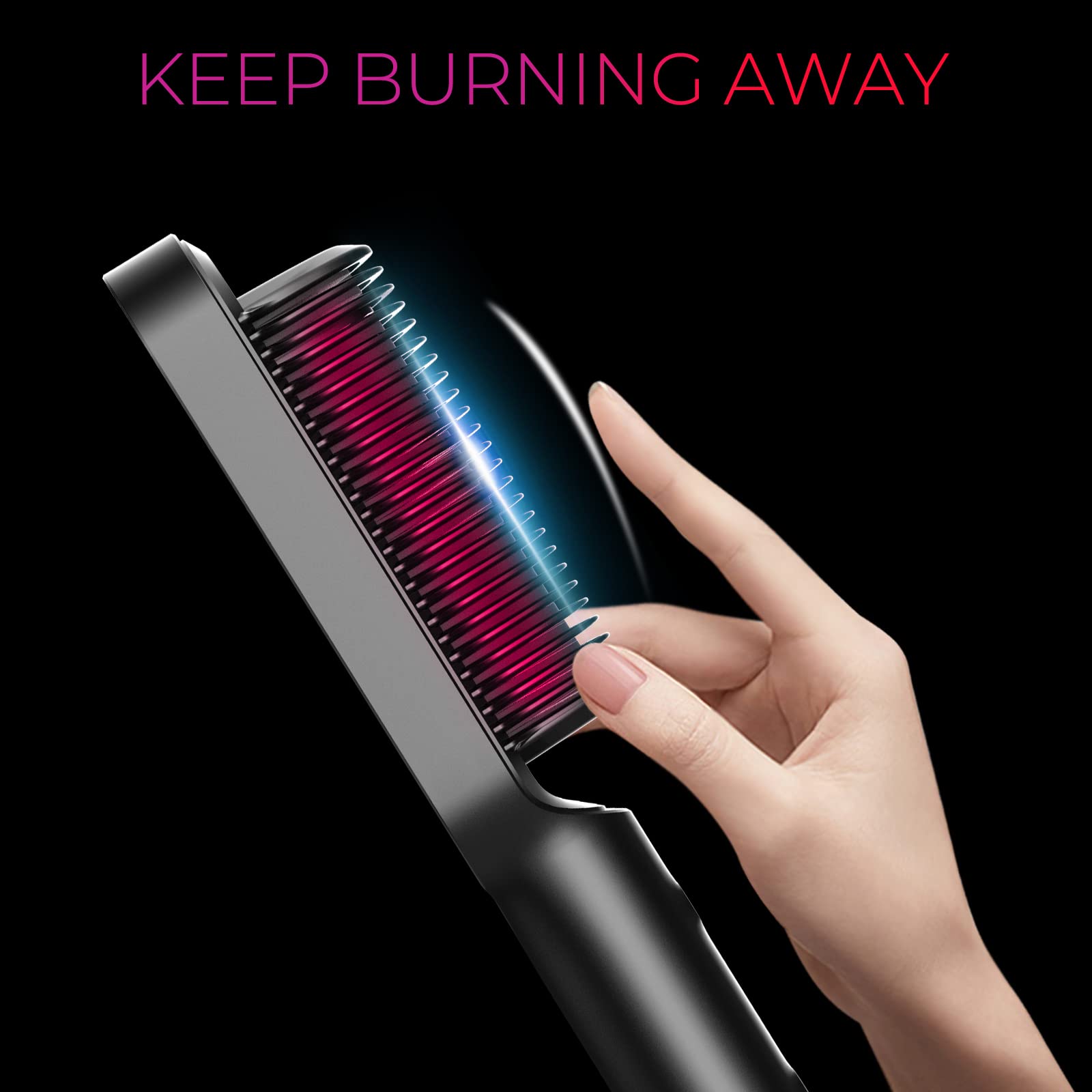 TYMO Ring dual-voltage-travel-ready for styling abroad.