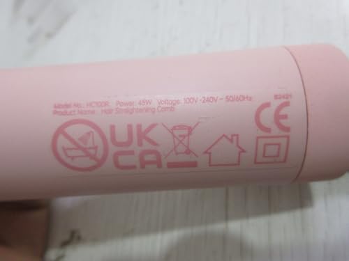TYMO Ring Hair Straightener Comb pink sakura design evokes Tokyo spring styling vibes