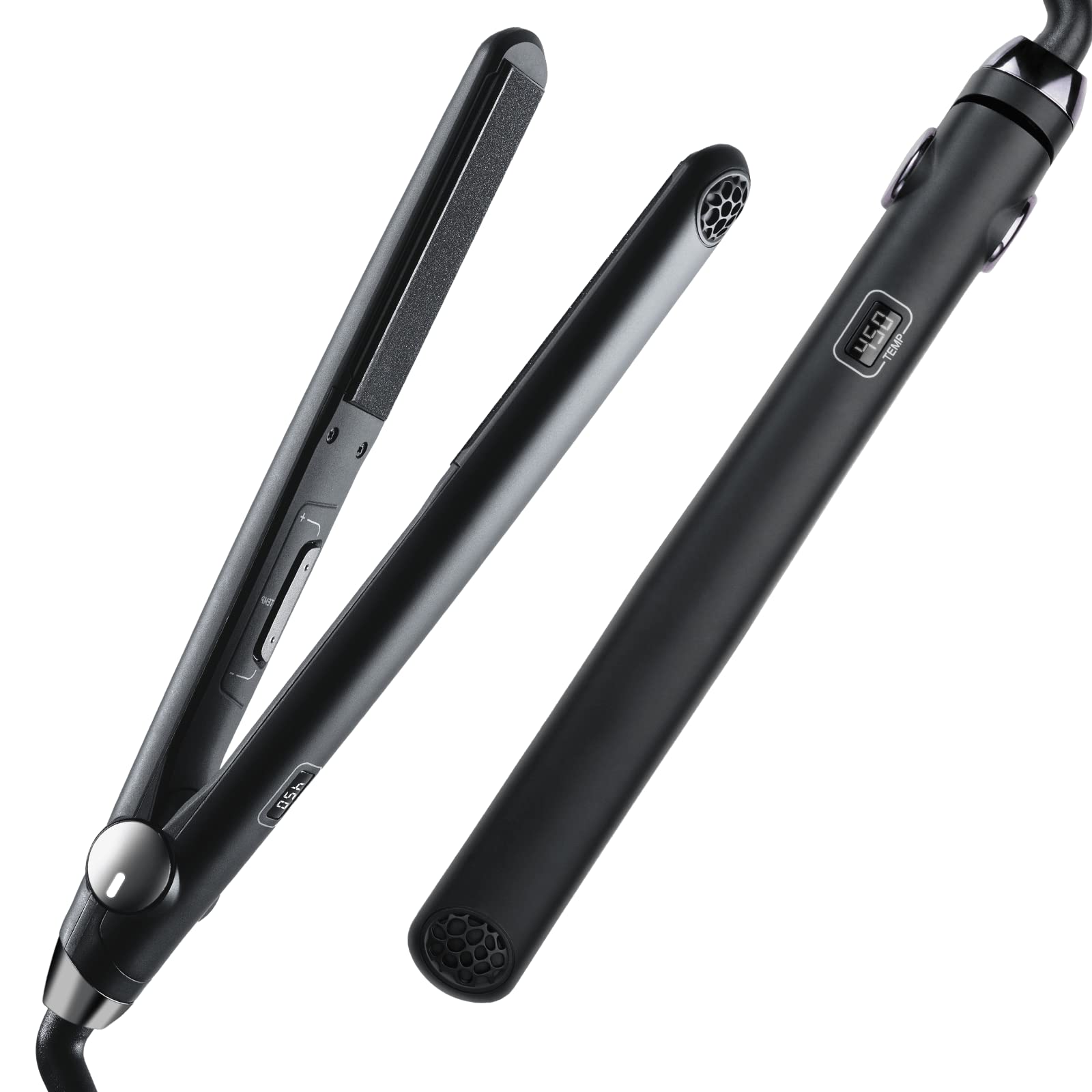 TYMO SWAY flat iron with display ready for quick, smooth straight styles