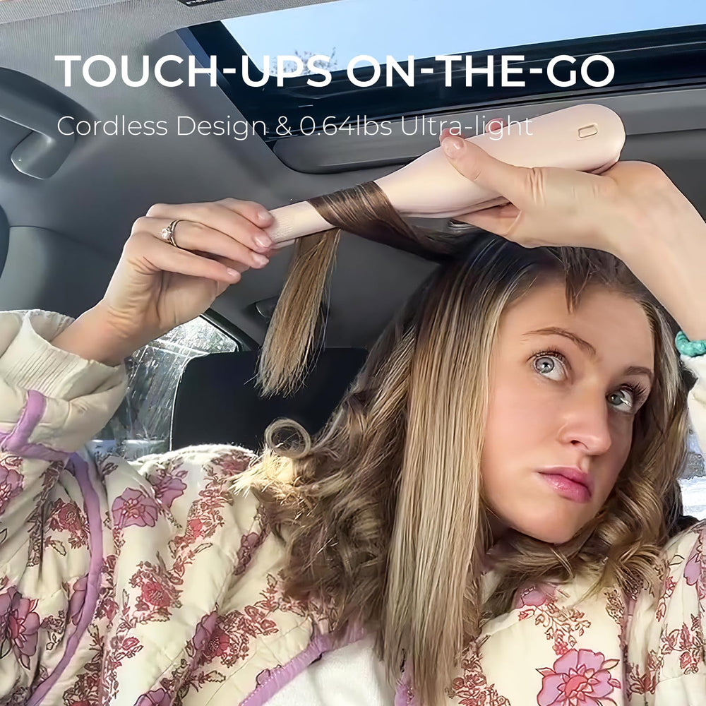 TYMO travel dual-voltage flat iron enables worldwide styling flexibility