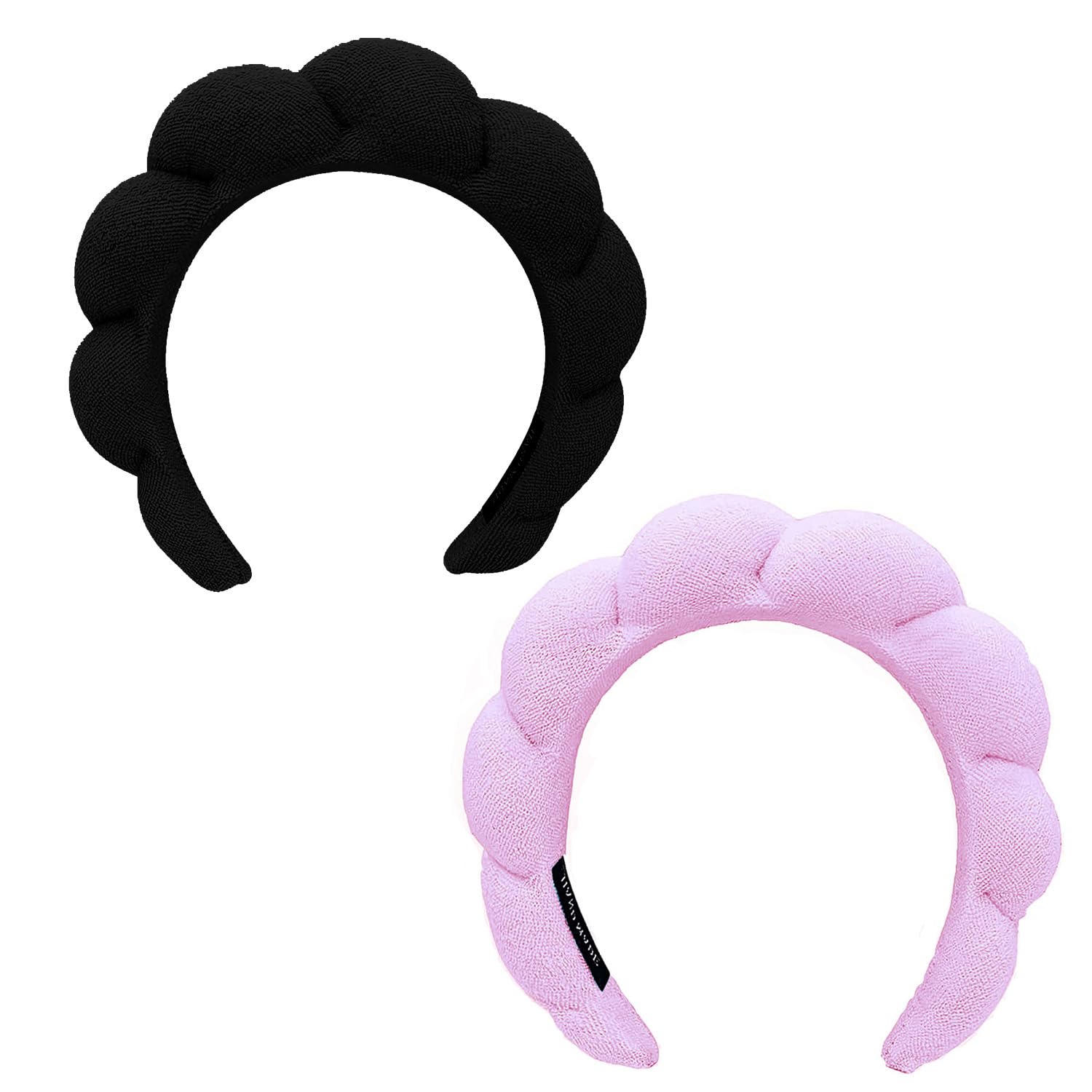 tysseley spa headband soft-material keeps head comfortable during skincare routine