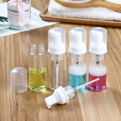 Tzirci 2oz travel dispensers in a compact pack, ideal purse-ready containers.