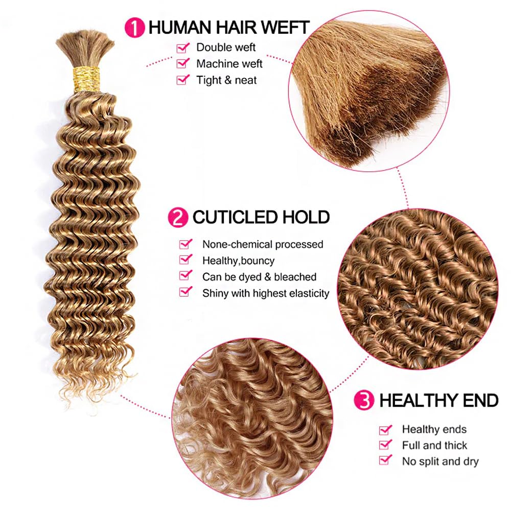 TzreisXu honey blonde 24in length display highlights long, natural-looking braids