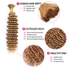 TzreisXu honey blonde 24in length display highlights long, natural-looking braids