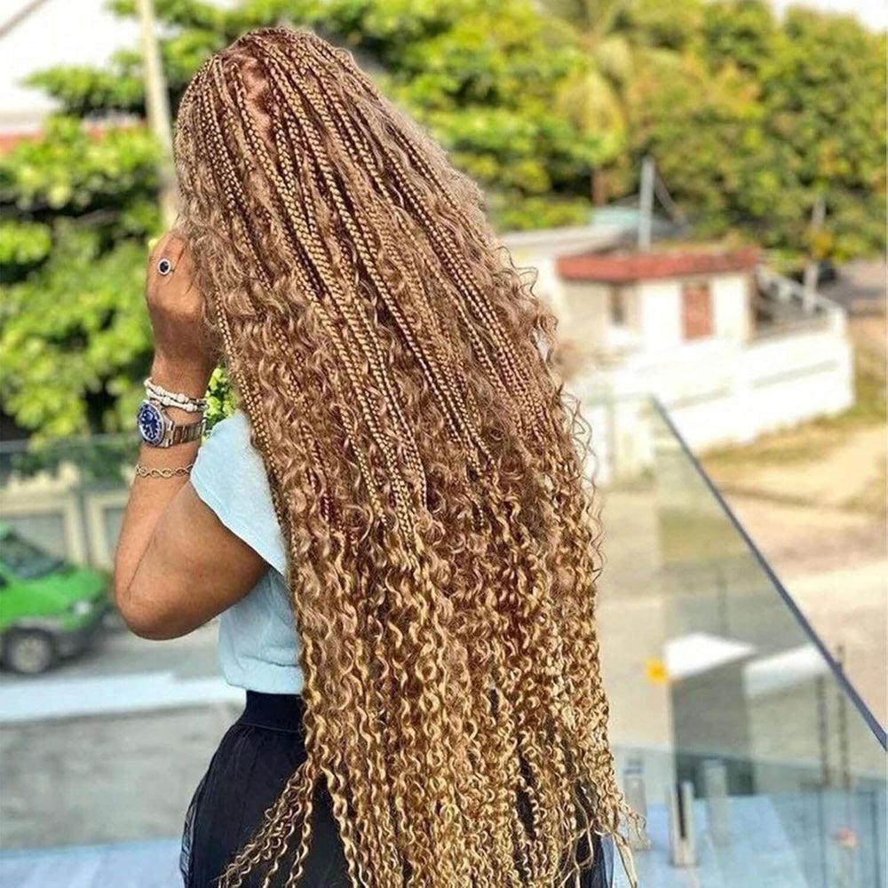 TzreisXu water wave bulk hair no-weft design supports diverse braiding styles