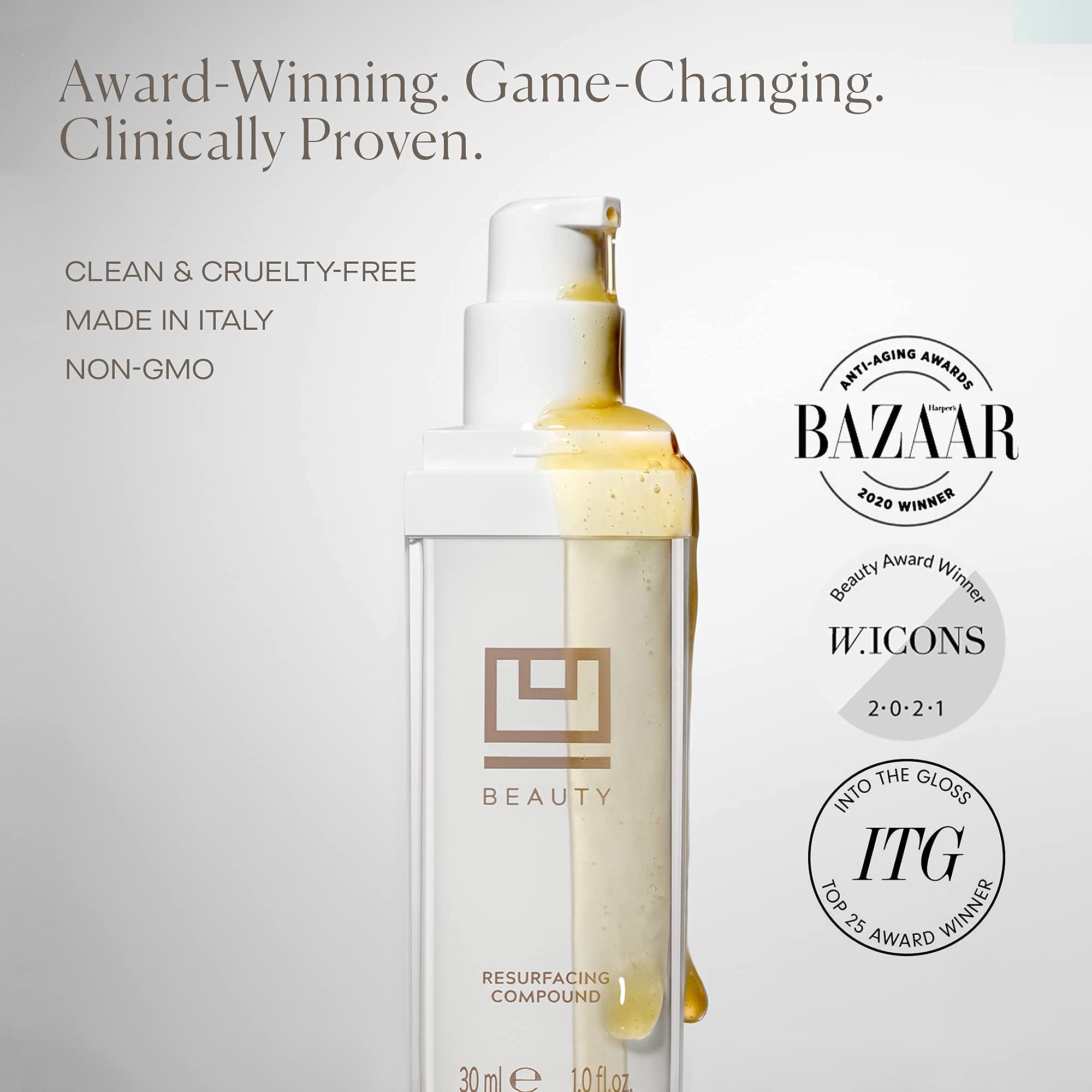 U Beauty application ritual visual guides two-step routine for glow