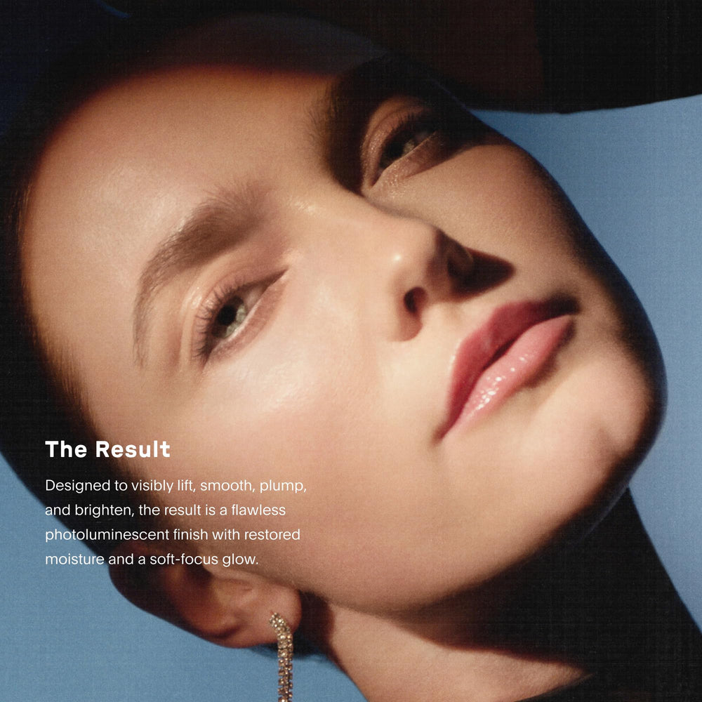 U Beauty The RETURN Eye Concentrate texture on finger suggests hydrating plumping under-eye feel