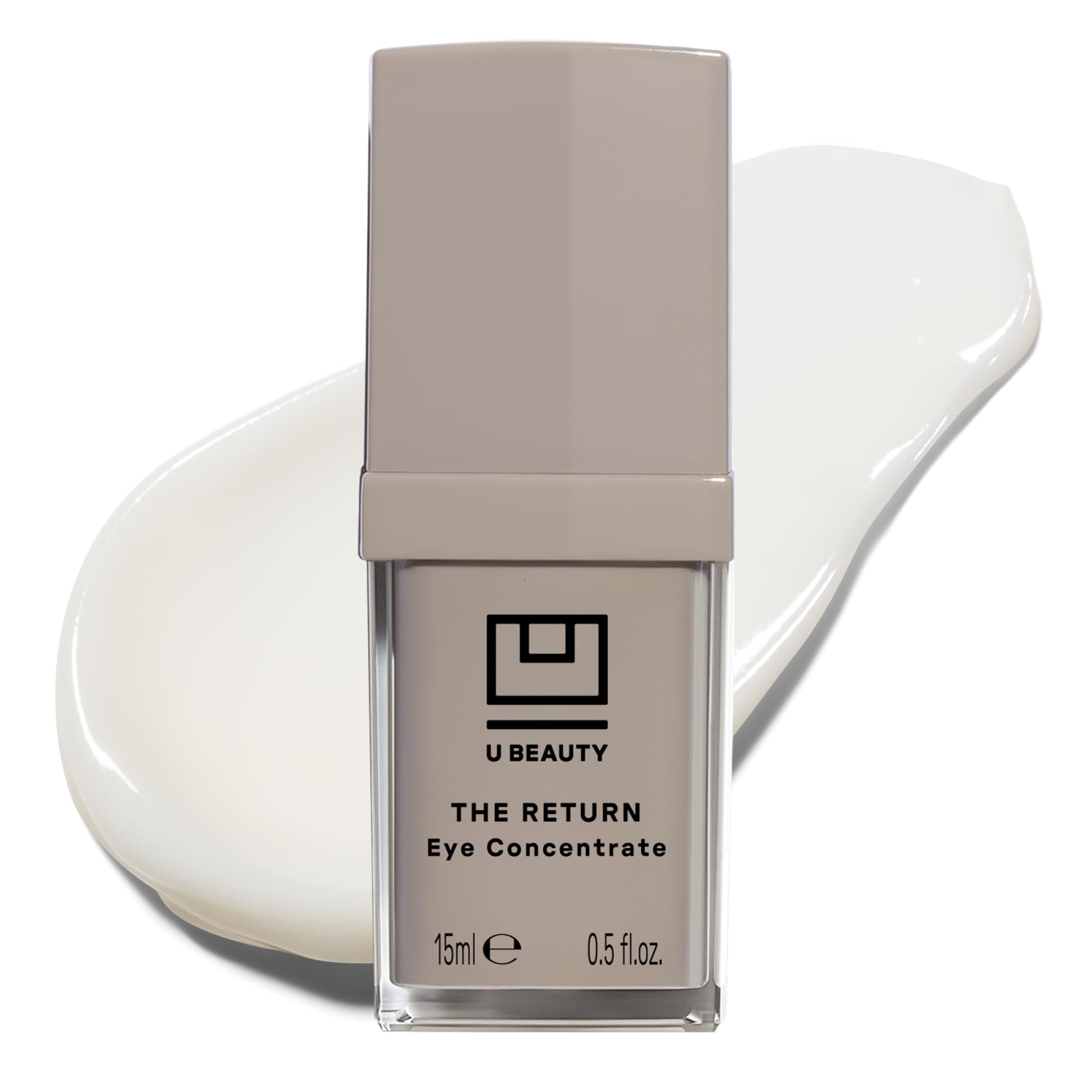 U Beauty The RETURN Eye Concentrate packaging close-up for premium eye care and refresh