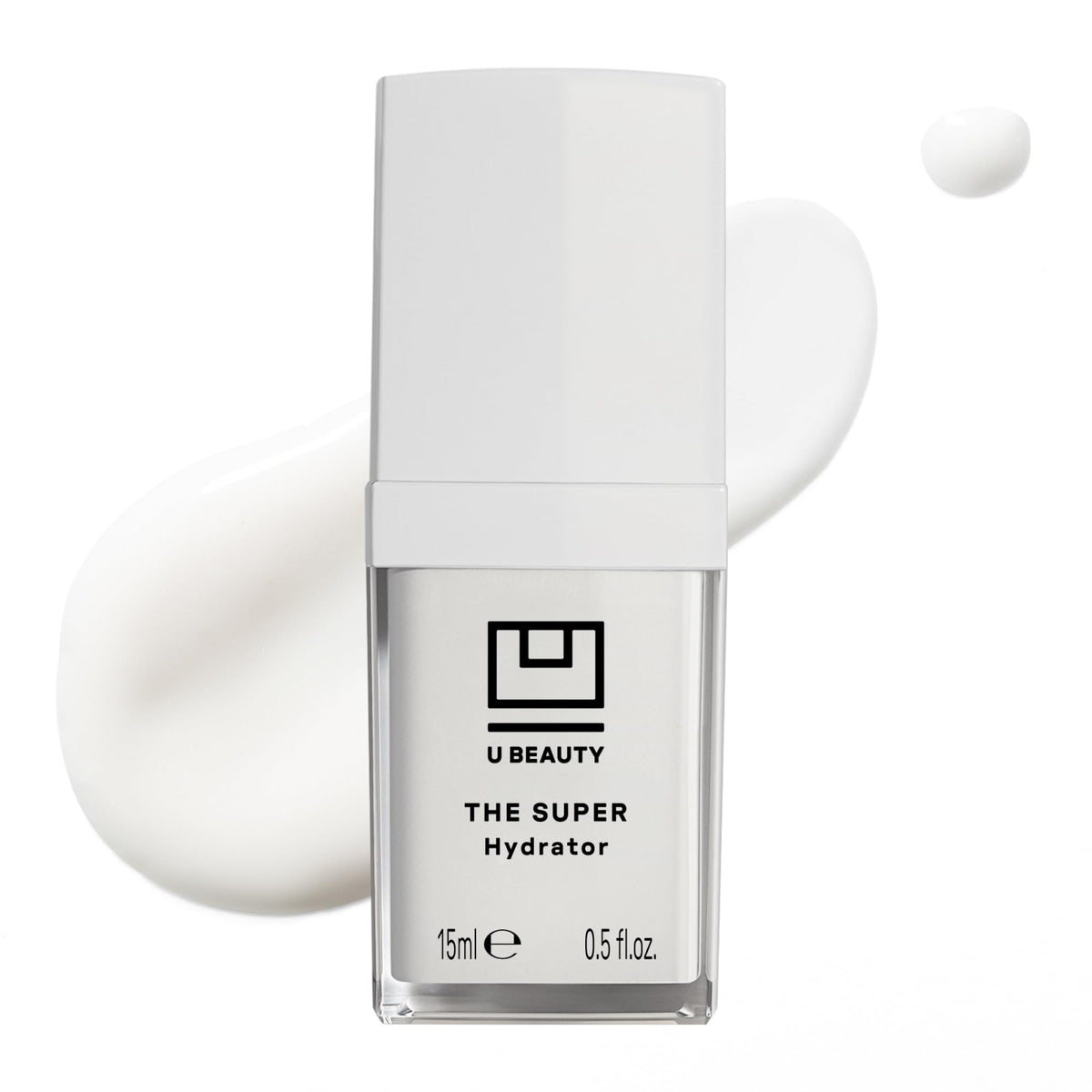 U Beauty The SUPER Hydrator bottle closeup highlighting mega-hydration potential