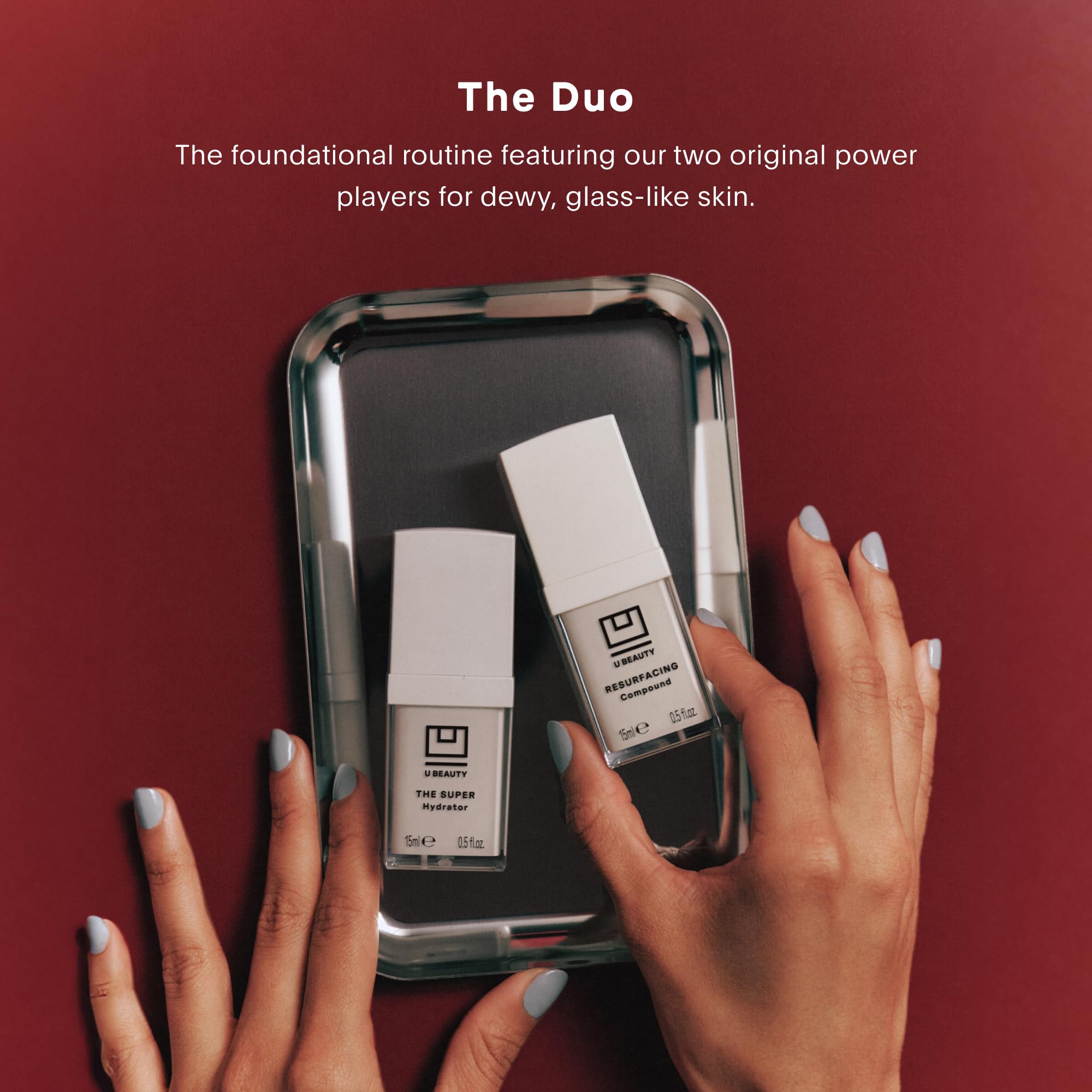 U Beauty SUPER Hydrator bottle highlights long-lasting hydration up to 48 hours