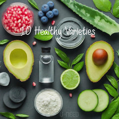 U-NEED Avocado mask sheets nourish skin for a soft, smooth glow.