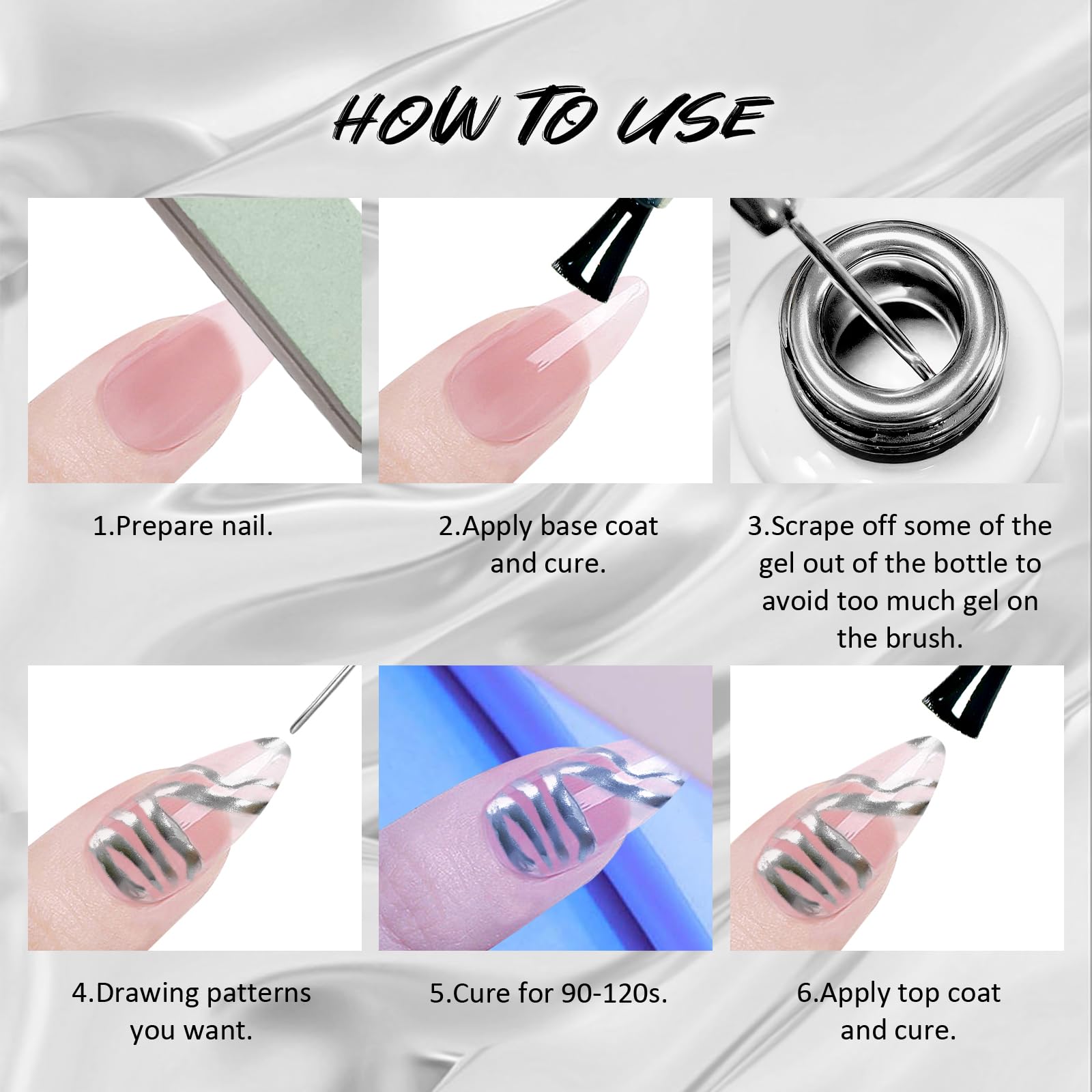 U-Shinein long-lasting, low-odor formula supports healthy-looking nails