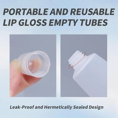 uadbau PVC durable lip balm container offers odourless, long-term use