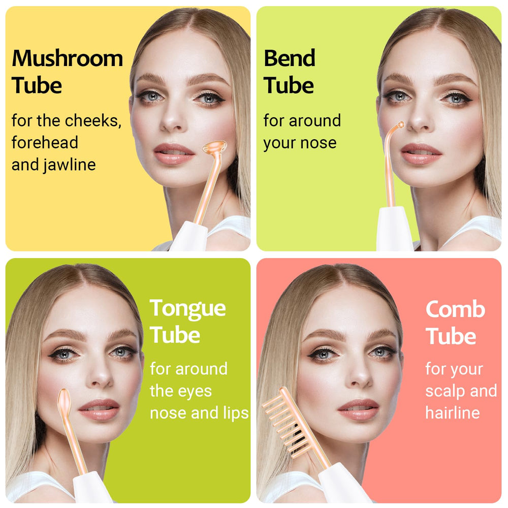 Uaike bend tube enables contouring-friendly facial work and improved product absorption.