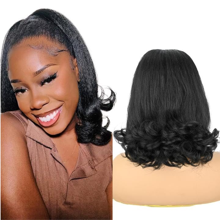 UAmy Hair Flick Ponytail Extension 14in adds natural daily volume