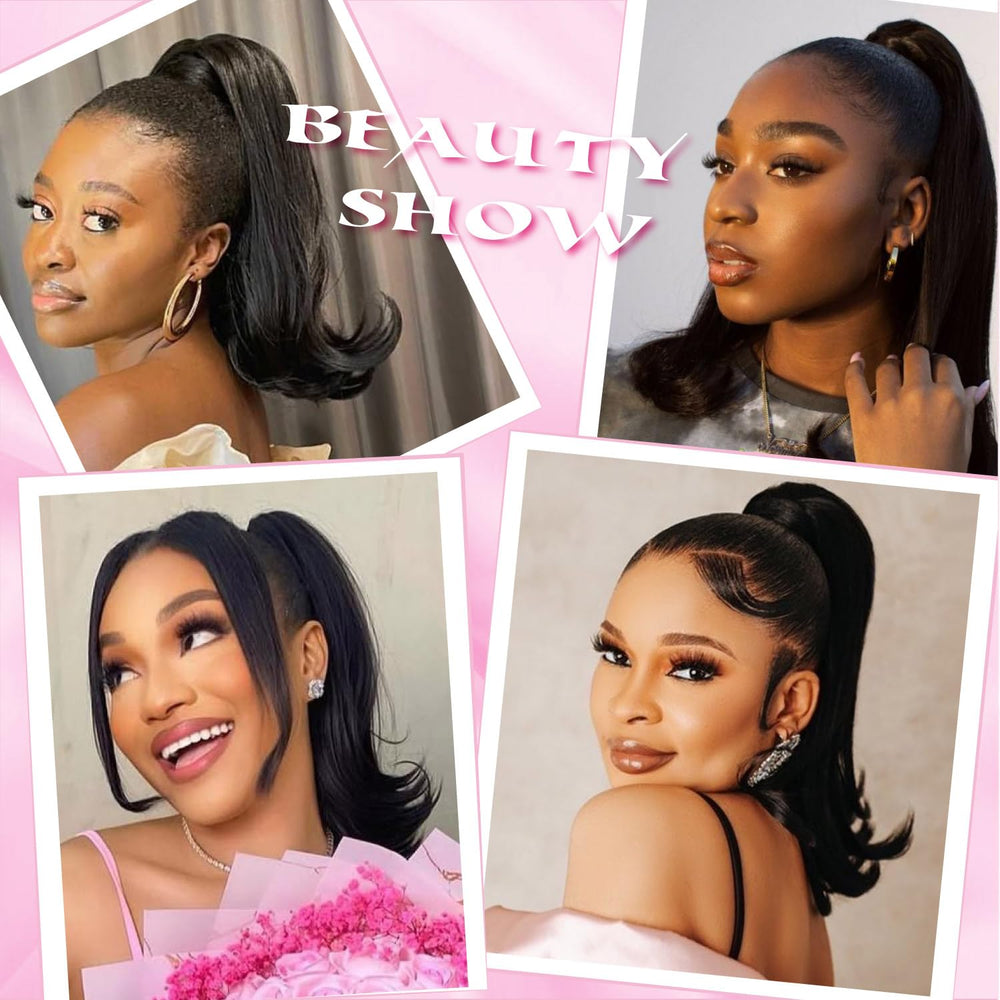 UAmy Hair Flick Ponytail Extension ideal for on-the-go events