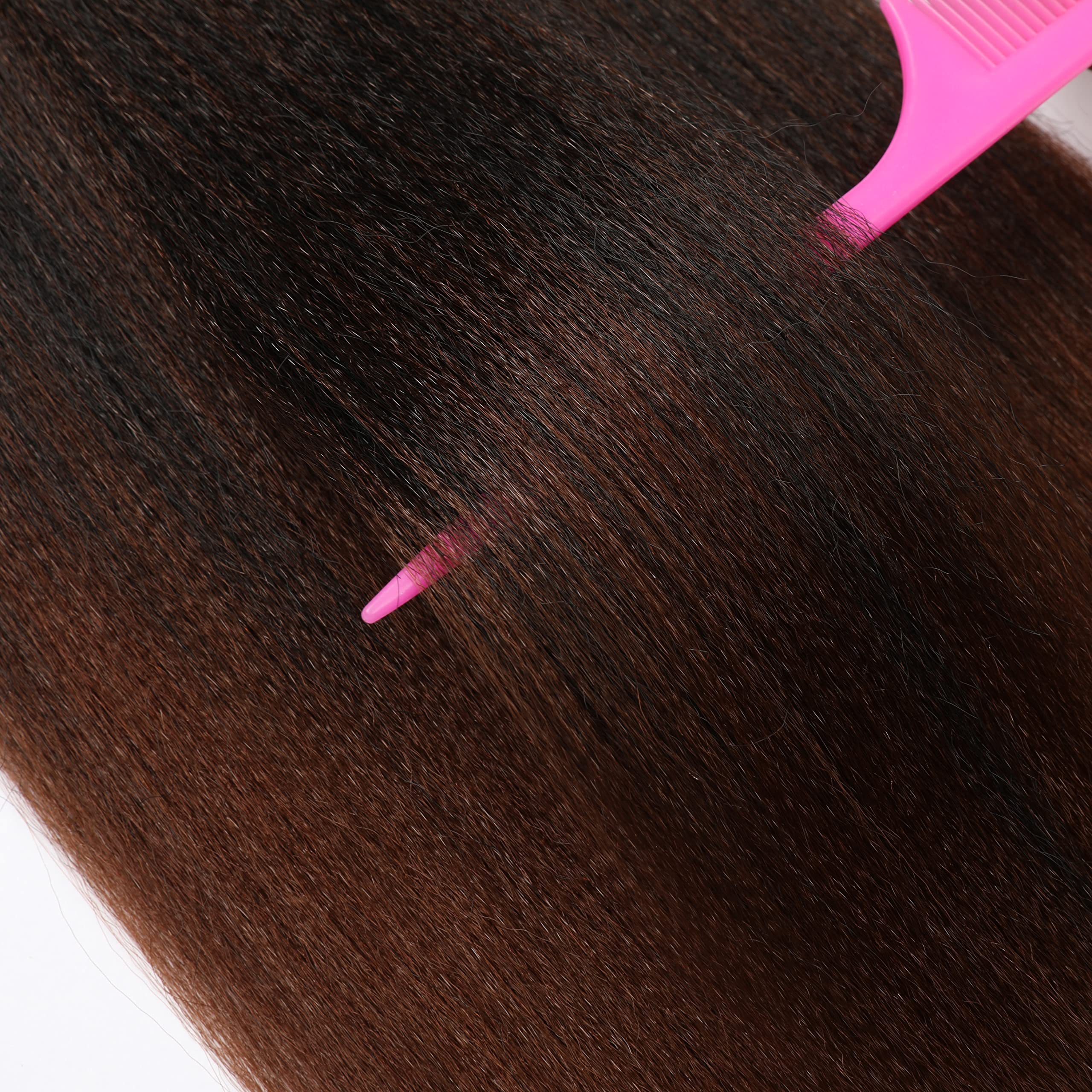 Ubeleco braiding hair ombre 24in hot-water setting demo showcases DIY versatility