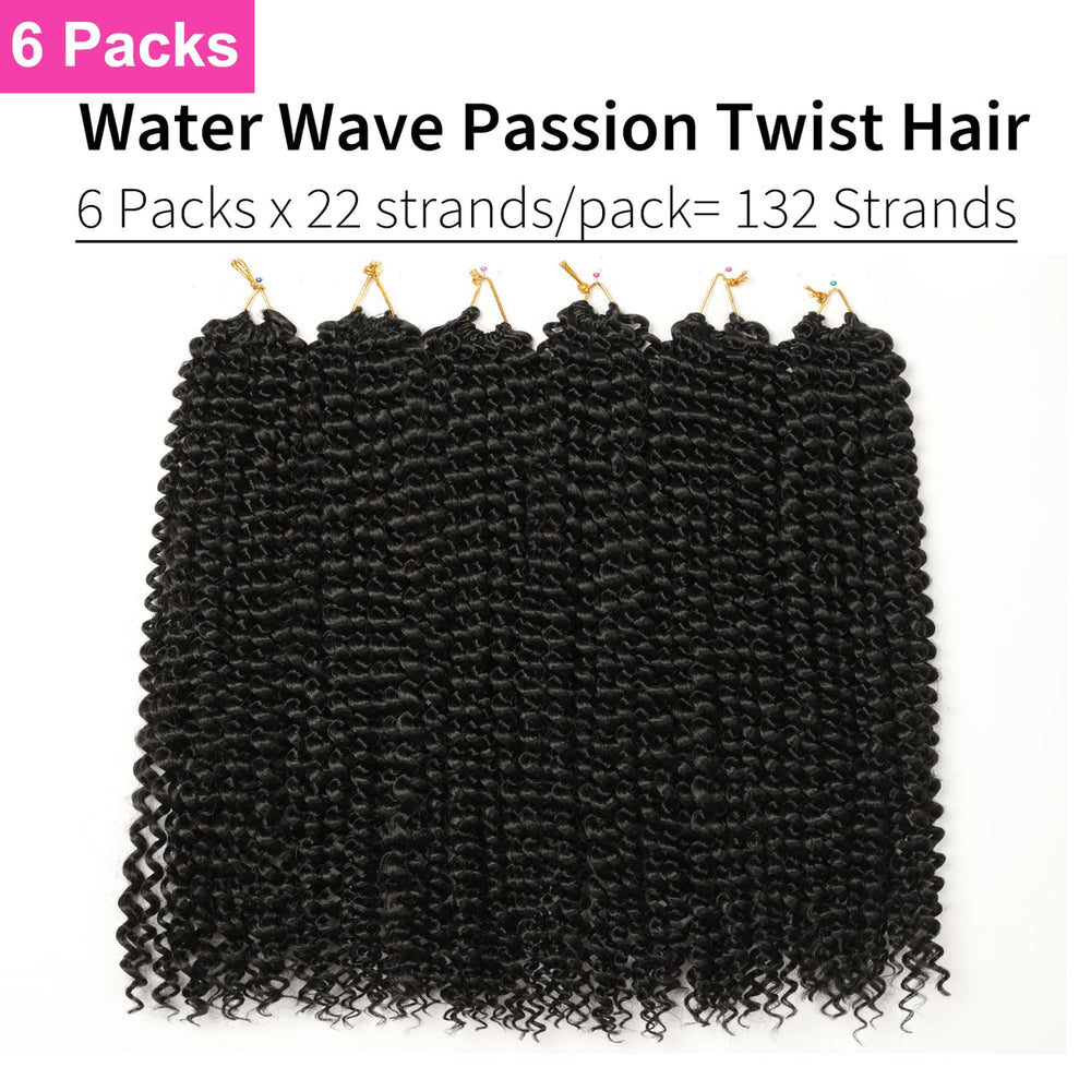 Ubeleco Passion Twist Hair 18in lightweight, comfortable feel ideal for all-day wear.