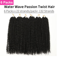 Ubeleco Passion Twist Hair 18in lightweight, comfortable feel ideal for all-day wear.