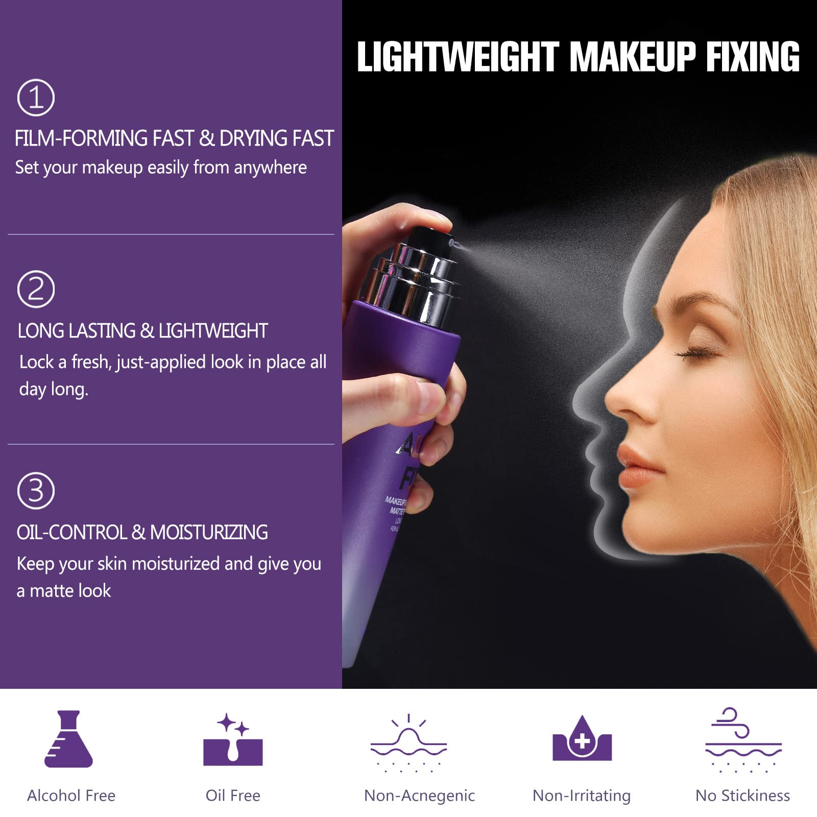 UCANBEMAKEUP multifunctional primer fixer toner for base longevity