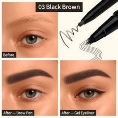 UCANBE 1.5mm ultra-fine eyeliner tip delivers smooth lines and easy winging.